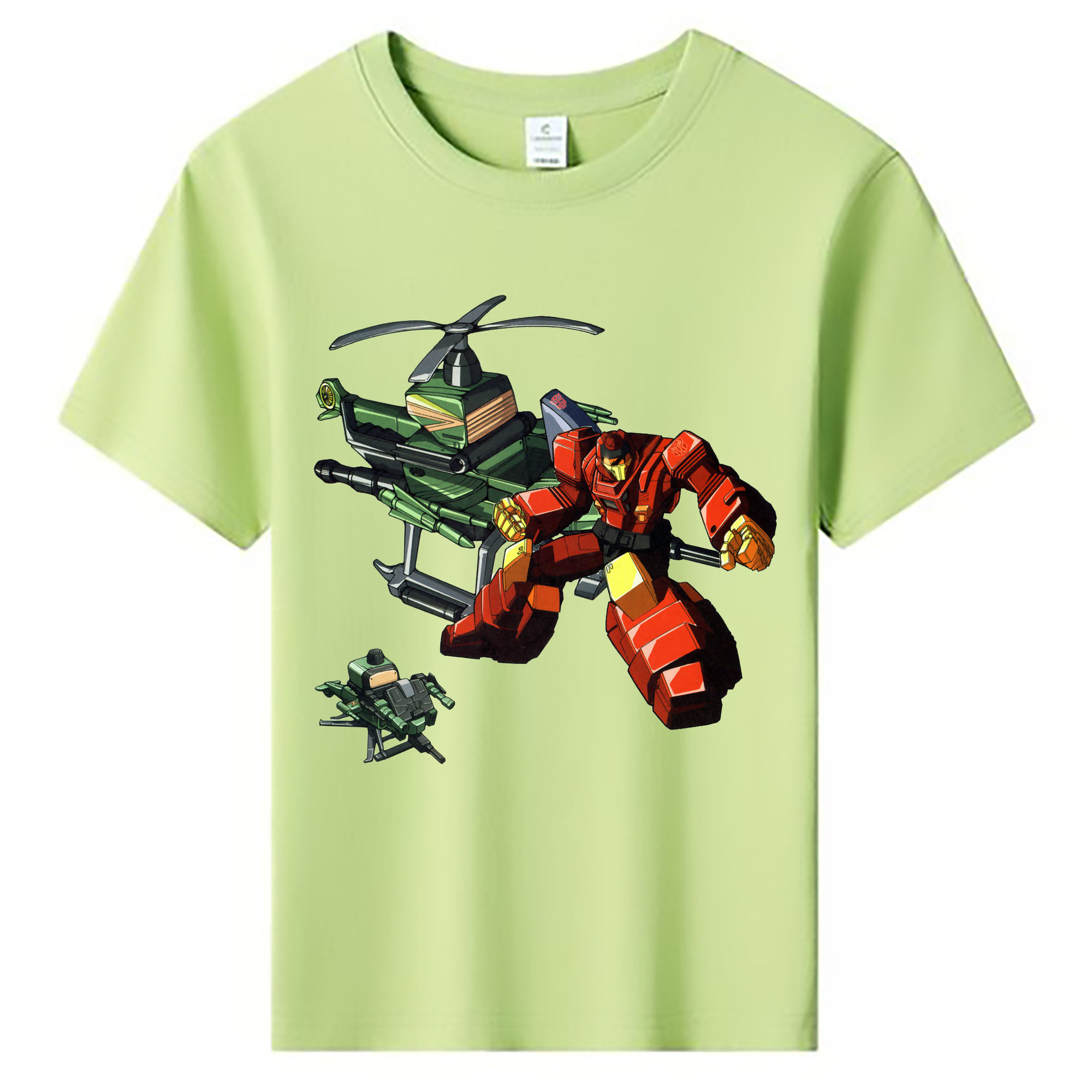 （画像用）  綿100％キッズTシャツ（フロントプリント）